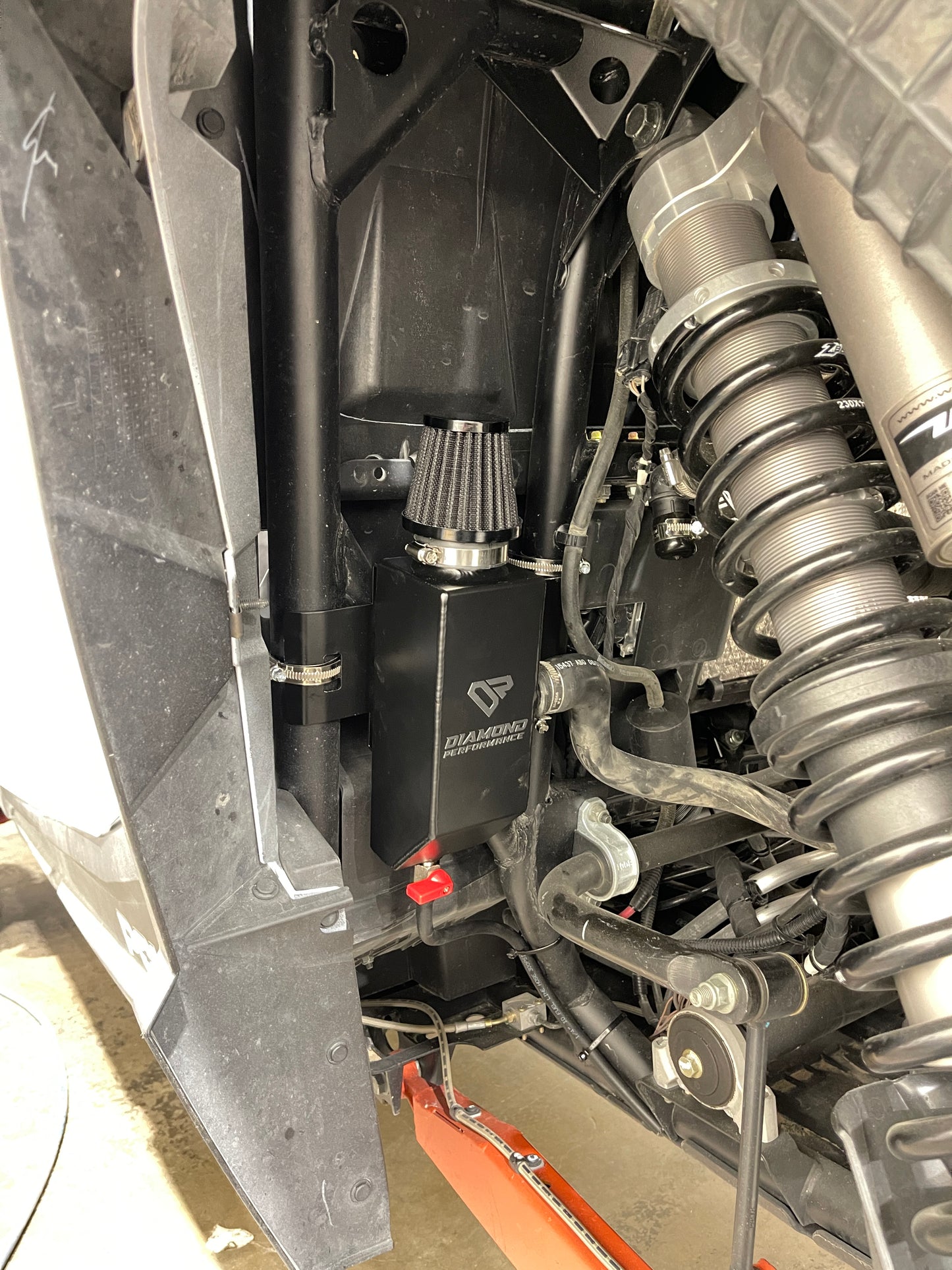 Polaris RZR Turbo / S Multi-Chambered Catch Can | Diamond Performance