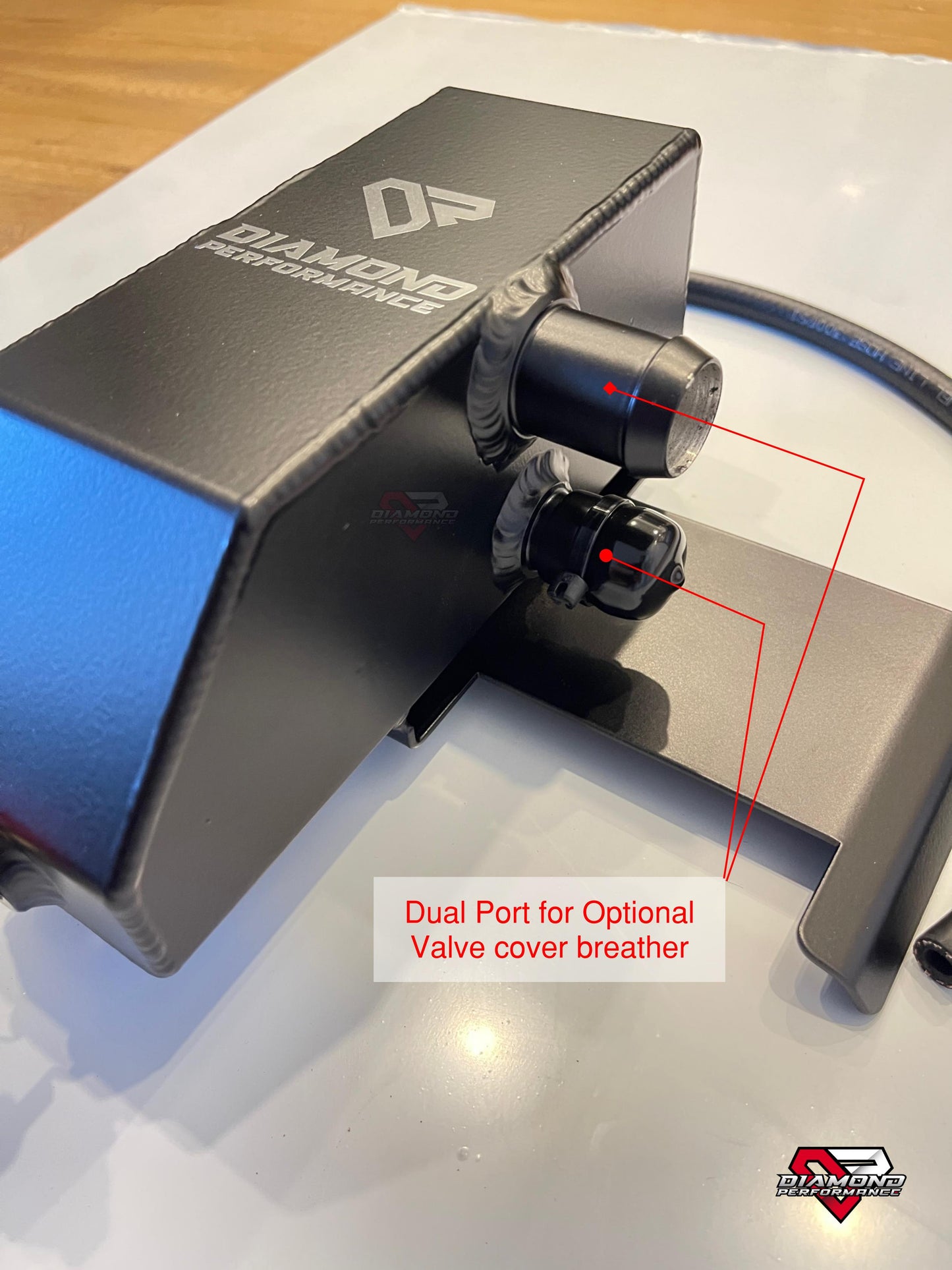 Polaris RZR Turbo / S Multi-Chambered Catch Can | Diamond Performance