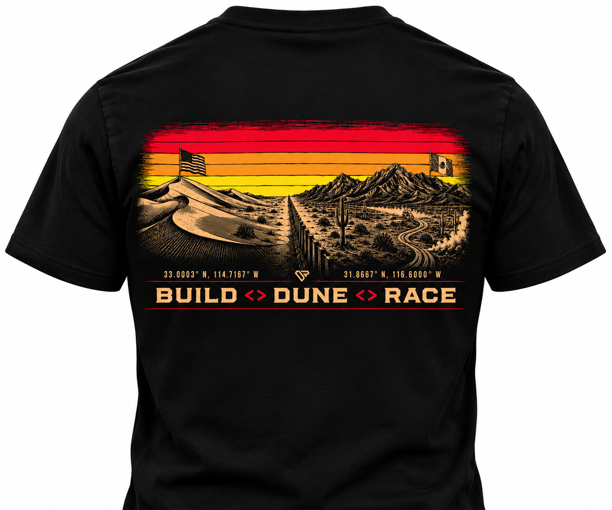 Baja to Glamis DP TShirt