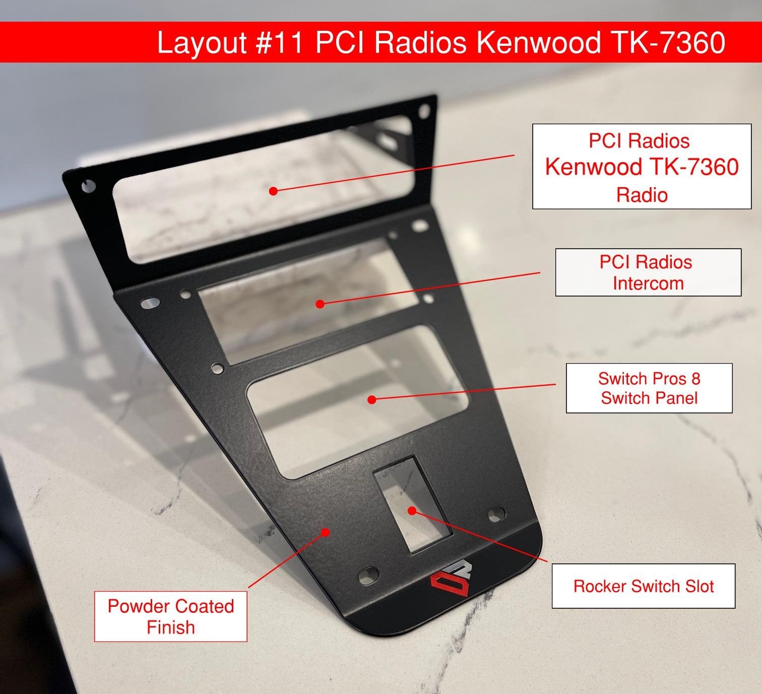 Polaris Pro XP & Pro R | Kenwood Radio Mounts – Diamond